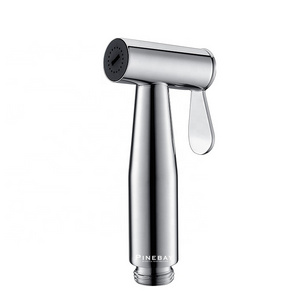 PINEBAY Custom SUS 304 Stainless Steel Bathroom Bidet Sprayer with Shower Hose Shut Off Valve Handheld Toilet Shattaf Spray