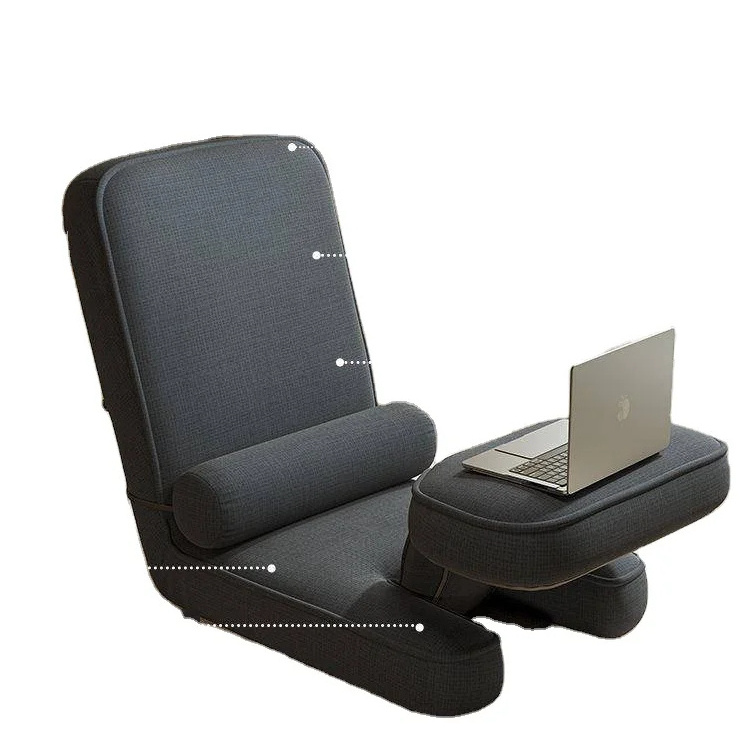 Multi-functional Lazy Sofa Tatami Chair Japanese-style Bed Chair Balcony Seat Foldable Zipper Bag Sponge Leisure Chair One Seat