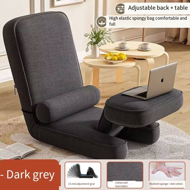 Multi-functional Lazy Sofa Tatami Chair Japanese-style Bed Chair Balcony Seat Foldable Zipper Bag Sponge Leisure Chair One Seat