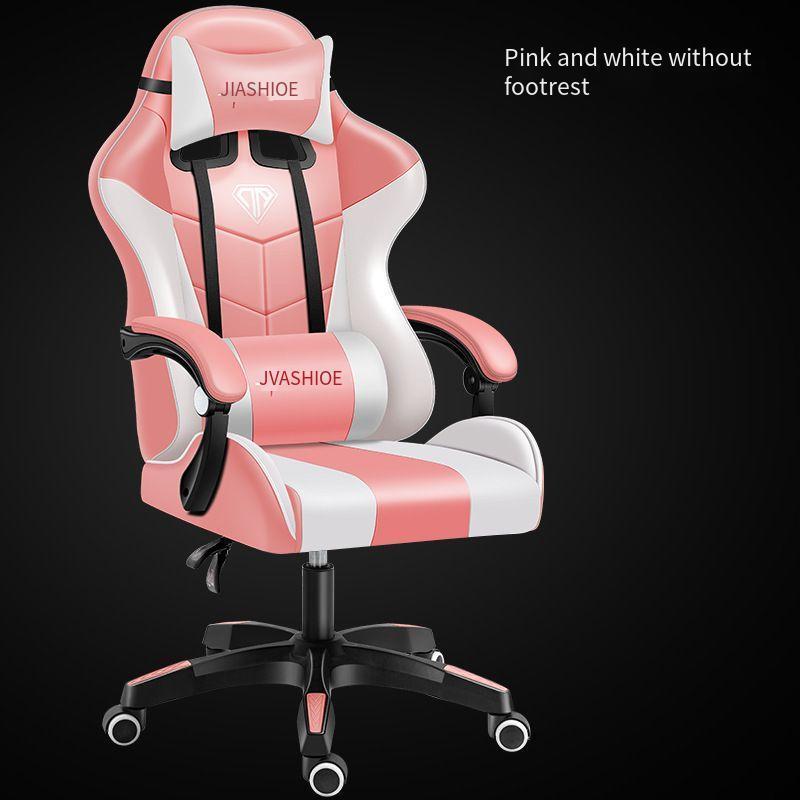 Popular LED RGB Computer PC Game Chair Gaming PU Leather Silla Gamer Massage Racing Gaming Chair with Lights and Footrest