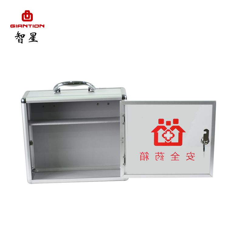 High Quality Wall Mounted First Aid Supplies Locking Medicine Cabinet for sale