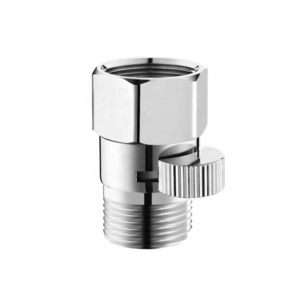 Brass Shower Flow Control Valve Shut Off Valve Water Pressure Controller for Handheld Shower Head Bidet Sprayer