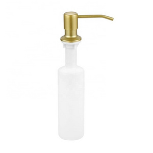 Hot Selling Kitchen Accessory Gold Stainless Steel Sink Soap Dispenser Made in China