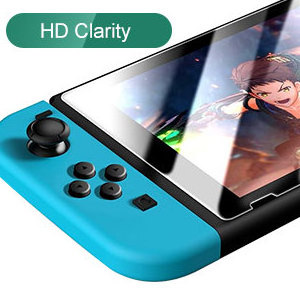 9H Anti Scratch Tempered HD Glass Cover Screen Protector for Nintendo Switch OLED