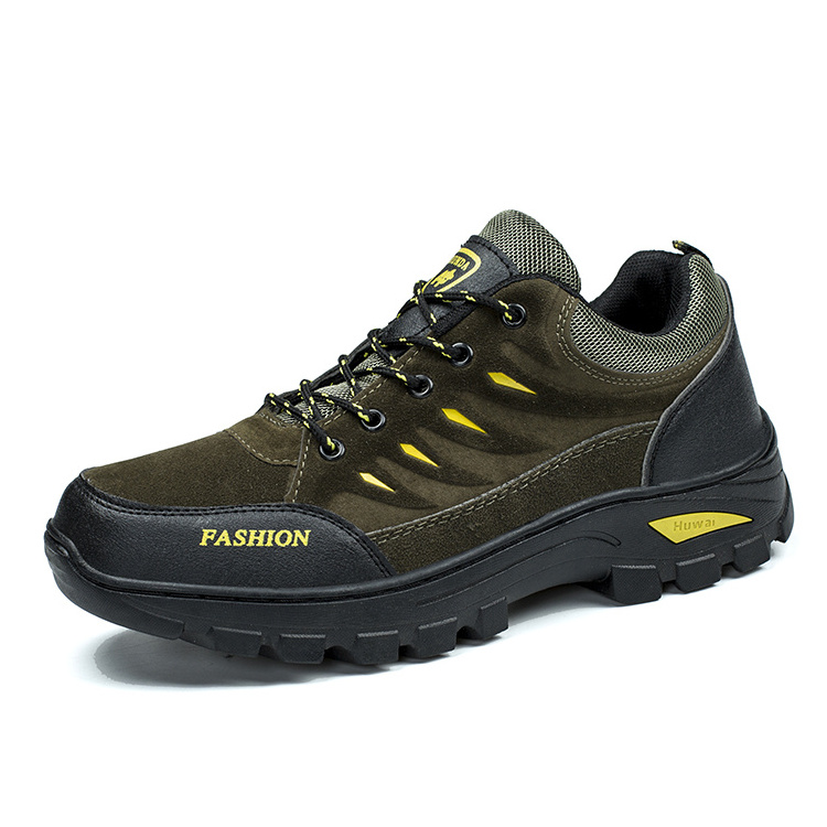 Popular Outdoor Hiking Shoes Men Sneakers Trendy Climbing Shoes