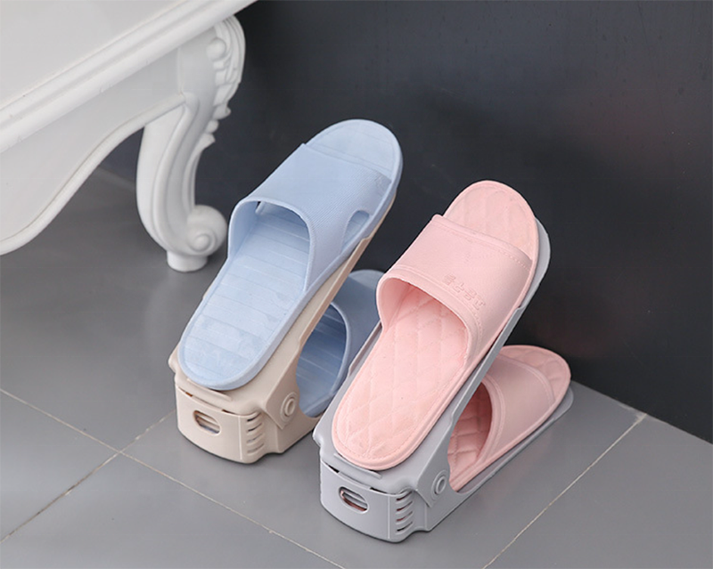 Wholesale Shoe Slots Space Saver for Closet Organizer & Adjustable Shoe Stacker Space Saver Shoe Rack Holder