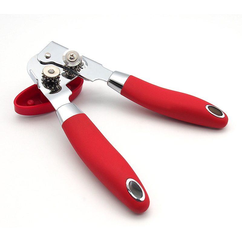 High quality Manual Can Opener Professional Heavy Duty Stainless Steel Good Soft Grips Handle Safety Smooth Edge