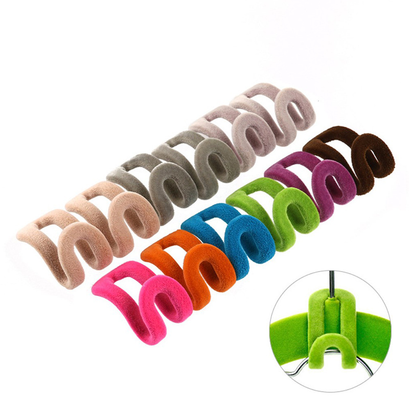 Clothes Hanger Connector Hooks Mini Cascading Hanger Hooks for Velvet Clothes Hangers Heavy Duty Space Saver Closet Organizer