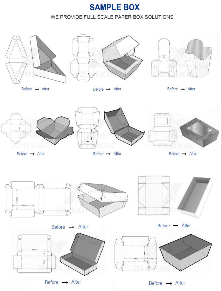 Automatic Paper Lunch Boxes Making Machines Good Price Fast Food Box Forming Making Machines