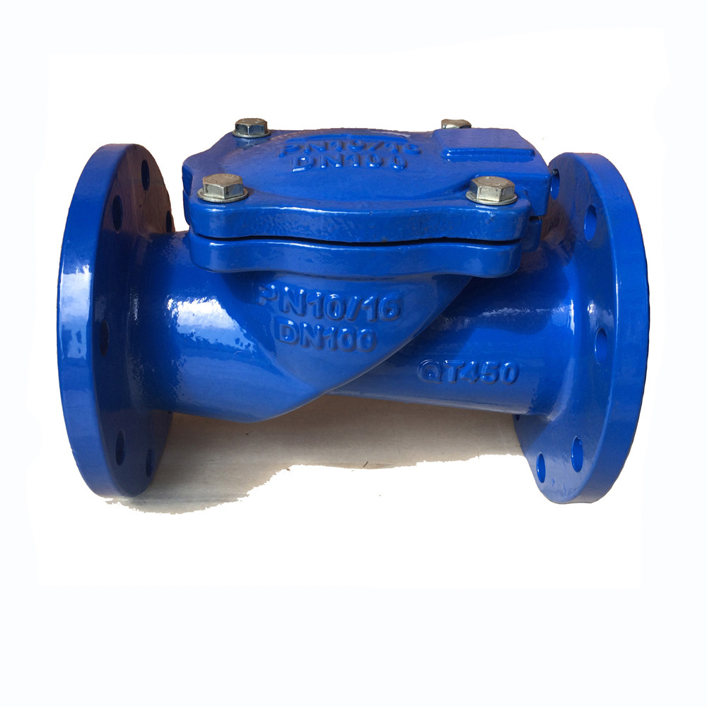 Rubber Flap check valve for sump pump DN100 PN16