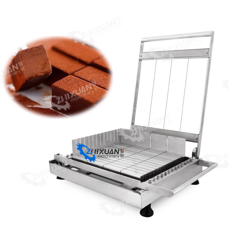 Best selling chocolate bar cutting machine chocolate caramel cheese cake wire cutter Chocolate Cube Guitar cutter