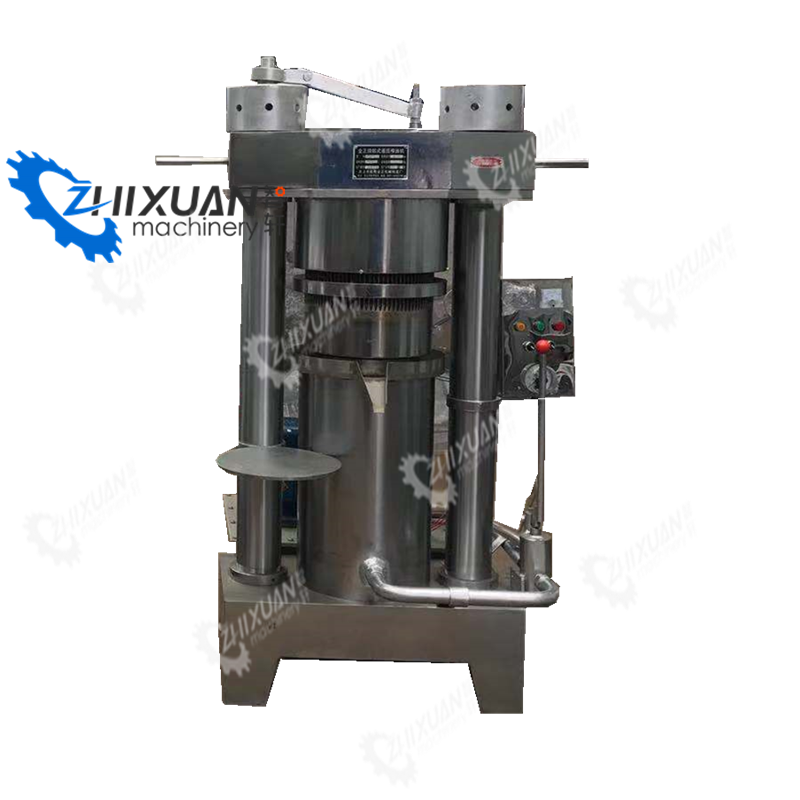 Hydraulic Cold pressing Sesame Sunflower Seed Cocoa Liquor Butter Oil Press Machine