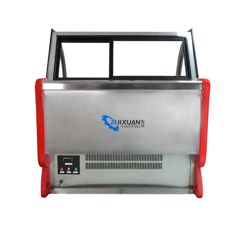 Commercial Refrigeration showcase display gelato machine hard ice cream freezer