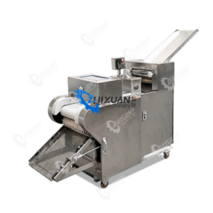 High efficiency stainless steel chinchin snack cutting machine round shape chin chin making machine