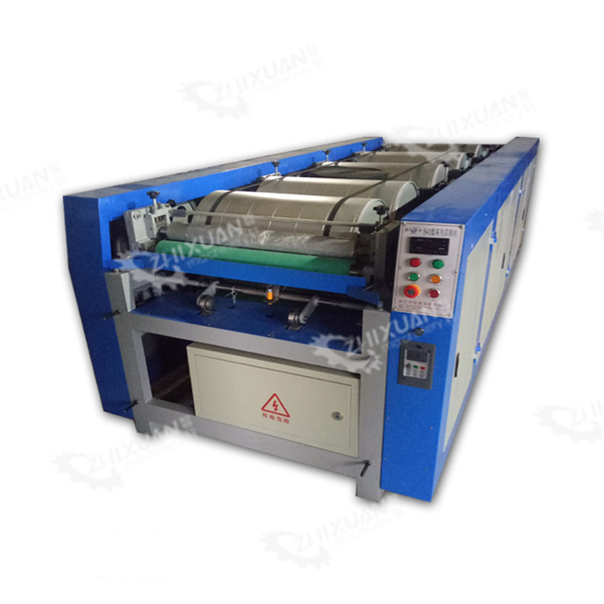 890 series 1-4 color offset flexo non woven Kraft paper printer rice nylon plastic bags to bag printing machine price