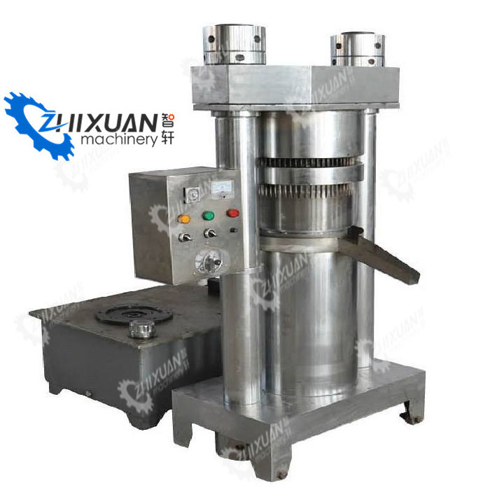 Hydraulic Cold pressing Sesame Sunflower Seed Cocoa Liquor Butter Oil Press Machine