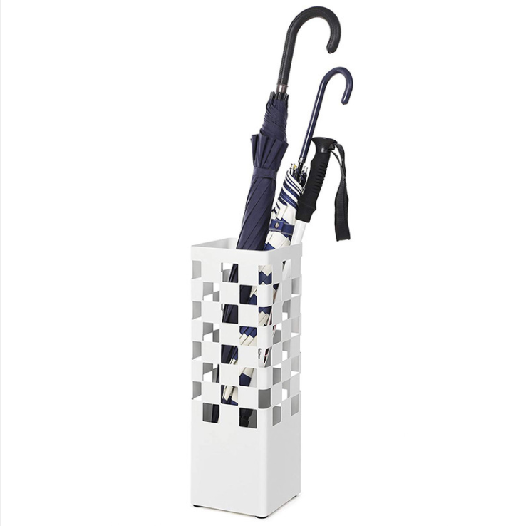 New Household Umbrella Holder Laser Cutting Technical Floor Model Square Umbrella Stand