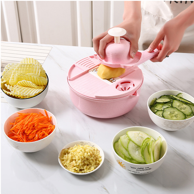 Multi-Function Cutting Food Potato Carrot Veggie Grater Chopper Kitchen Cutting Machine Cheese Grater