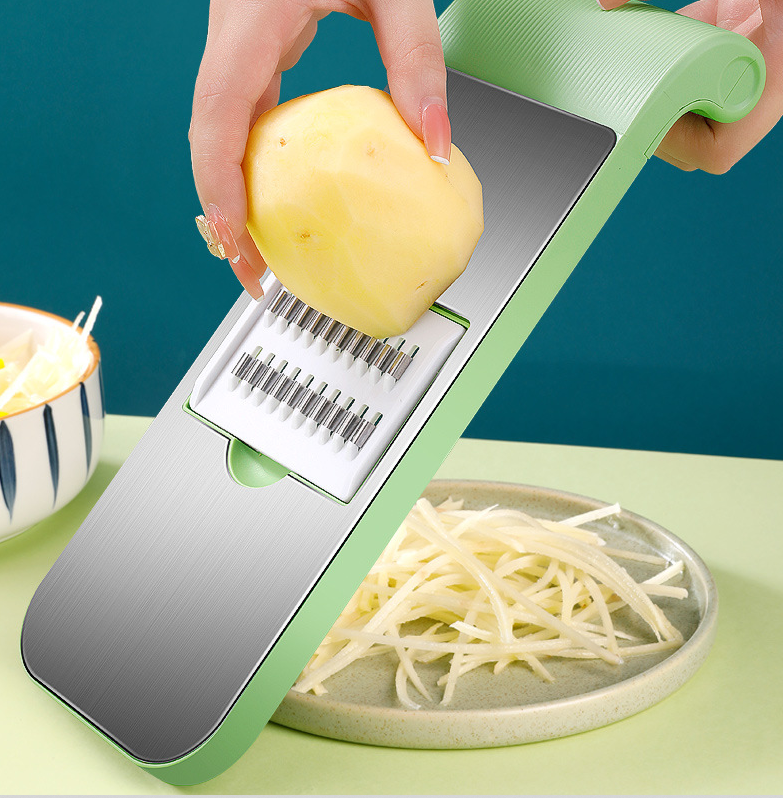 5 in 1 blades multi function grinder graters manual cabbage vegetable chopper slicer food grater