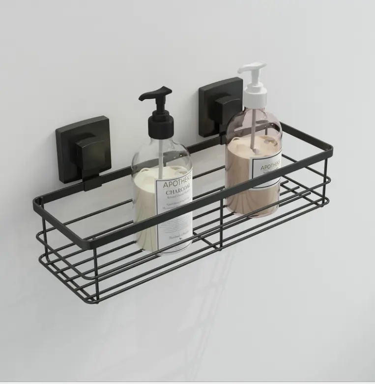 Best New Products Of 2022 drilling shower shelf stainless steel  bathroom shelf wall-mounted