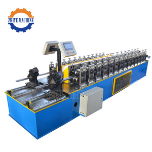 Galvanized Drywall Omega Profile Light Gauge Steel Framing Cold Roll Forming Machine