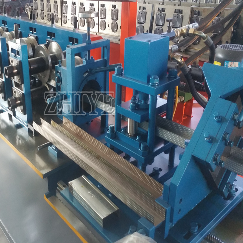 metal drywall cw uw sheet roll forming machine prices/gypsum wall c u channel making machine