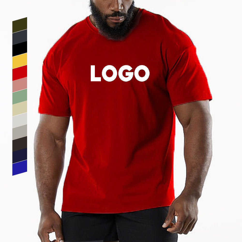 offer Free sample high quality men's clothing tshirts black casual fashion oem logo design custom Men t-shirts