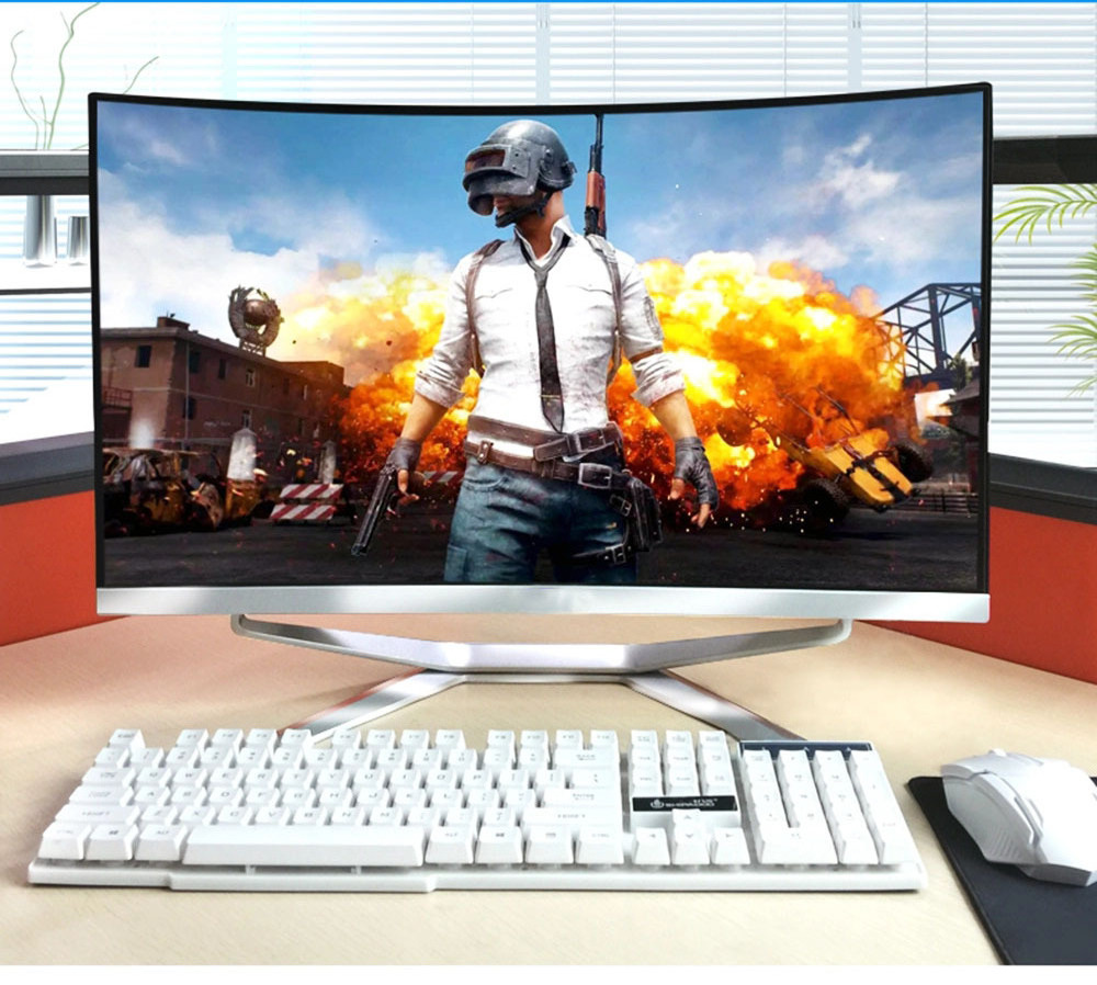 Factory curved all in one gaming pc gamer i9 9900k 16gb desktop pc computer all in one 27 inch