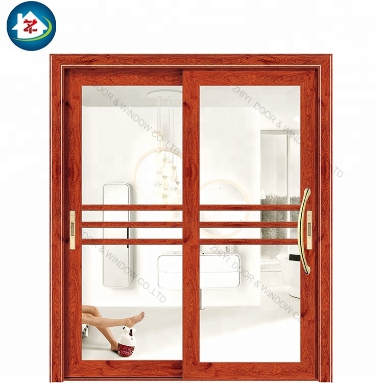 Interior Aluminum Doors Accordion Door Bathroom Glass Shower Sliding Doors