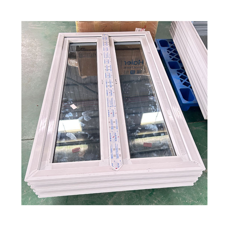 European style hurricane impact glass design casement window pvc swing windows and doors