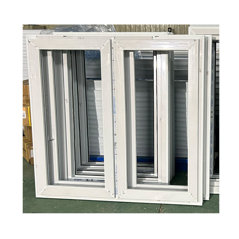 European style hurricane impact glass design casement window pvc swing windows and doors