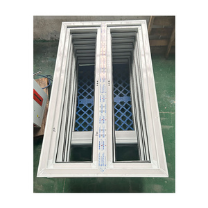 European style hurricane impact glass design casement window pvc swing windows and doors