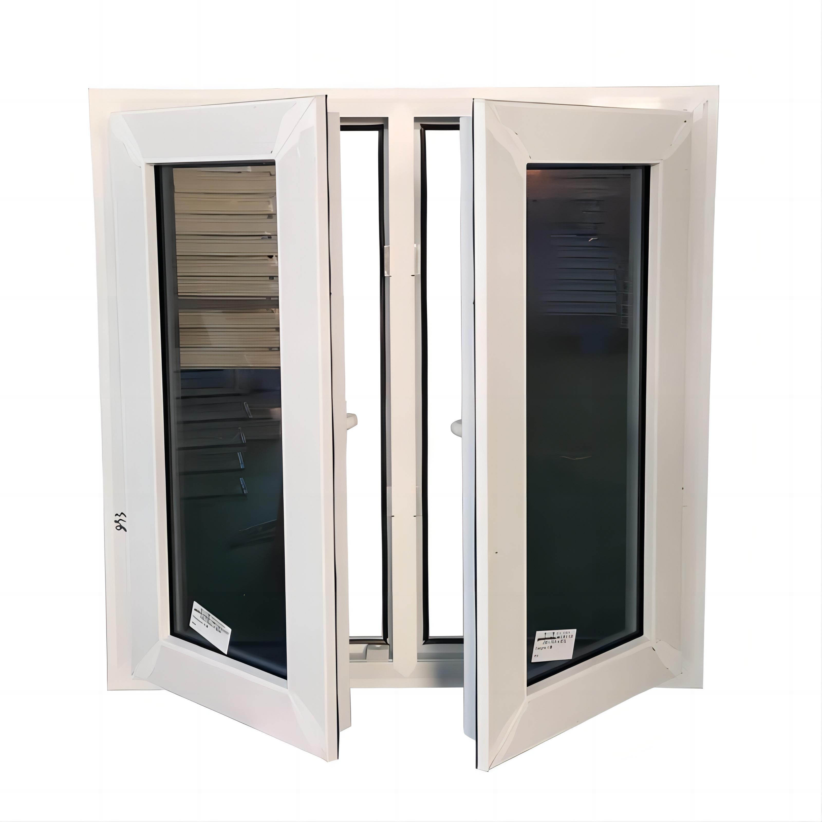 AS2047 Australia AS2208 Hurricane Impact Double Glazed Vinyl Storm pvc/upvc Casement Window