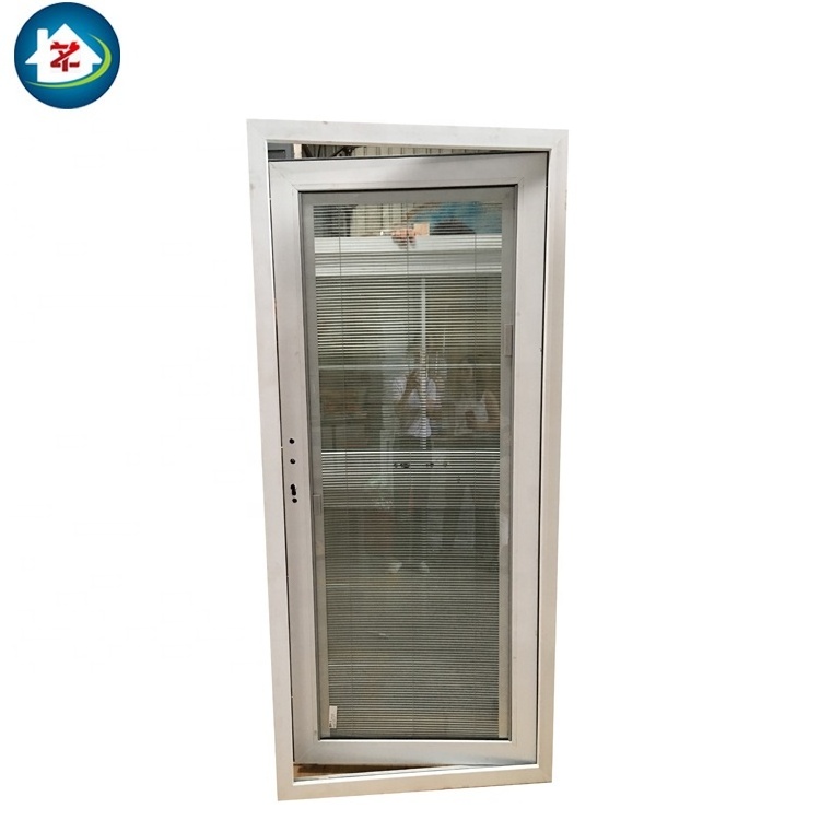 2024 House door french design pvc upvc double glazing soundproof casement door