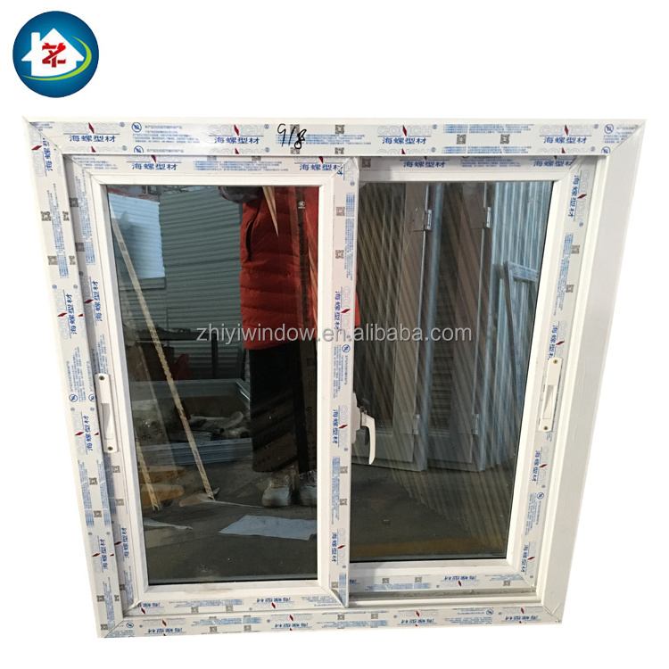 Wholesale Small Bathroom PVC Profile Sliding Windows