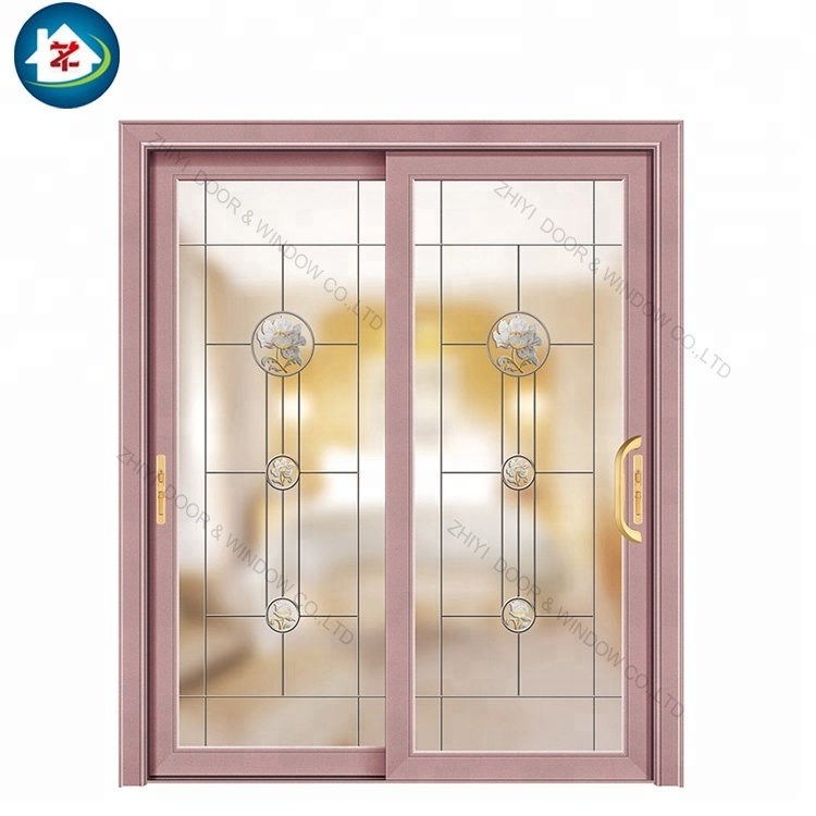 Interior Aluminum Doors Accordion Door Bathroom Glass Shower Sliding Doors