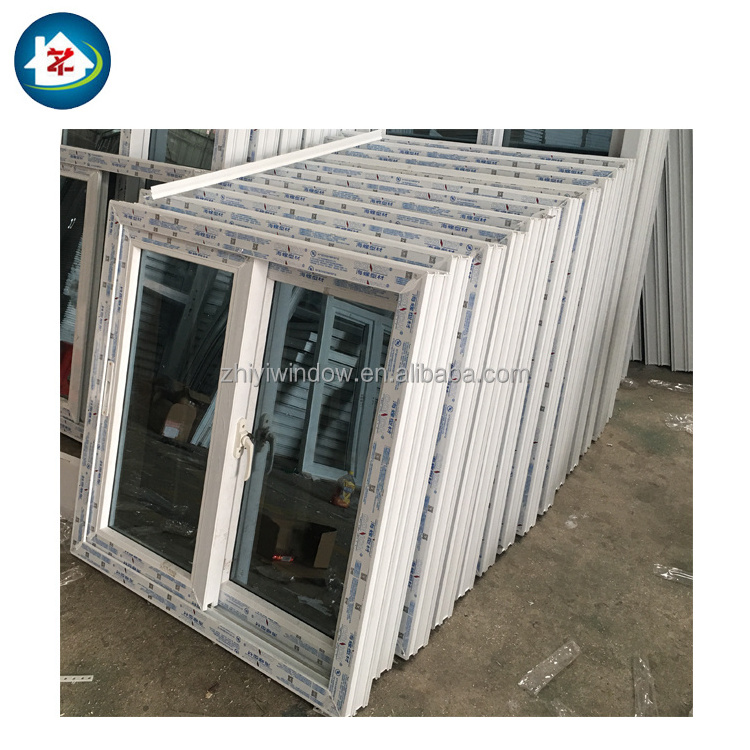 Tinted Laminated Glass UPVC Sliding Window Hurricane Windows And Doors