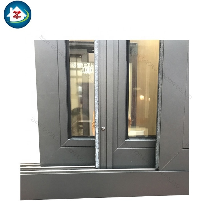 aluminium half round arch kitchen sliding window  design