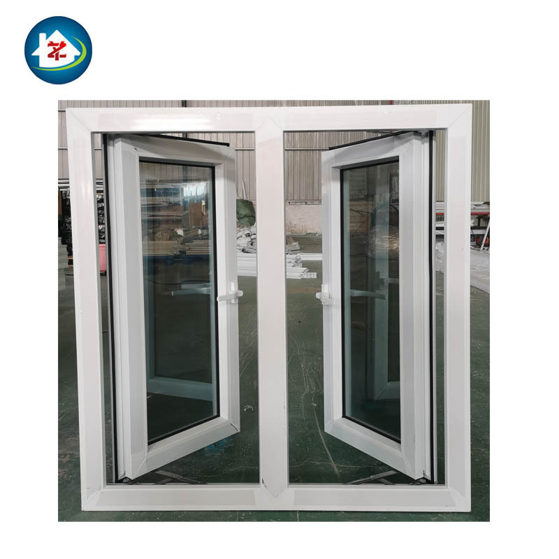 AS2047 Australia AS2208 Hurricane Impact Double Glazed Vinyl Storm pvc/upvc Casement Window