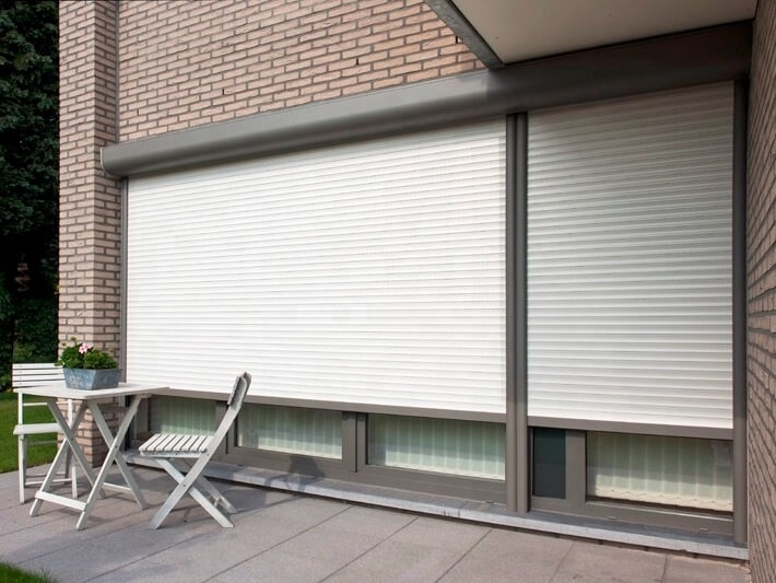 Cheap Exterior Automatic/Manual Glass Rolling Up Down Aluminum windows Roller Shutter window