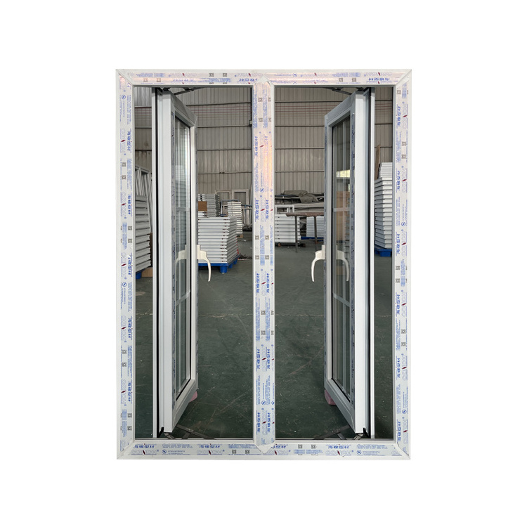 pvc hurricane impact windows and doors with high quality handles