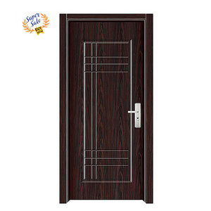 China Supplier OEM Modern Prehung Exterior Steel Panel Door Cheap Front Doors For Houses