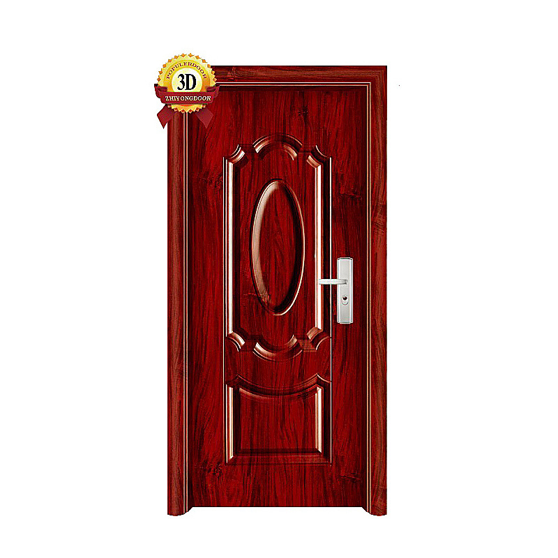 Hot Sales Cheap Prehung Interior Steel Doors Custom Bedroom Security Panel Door