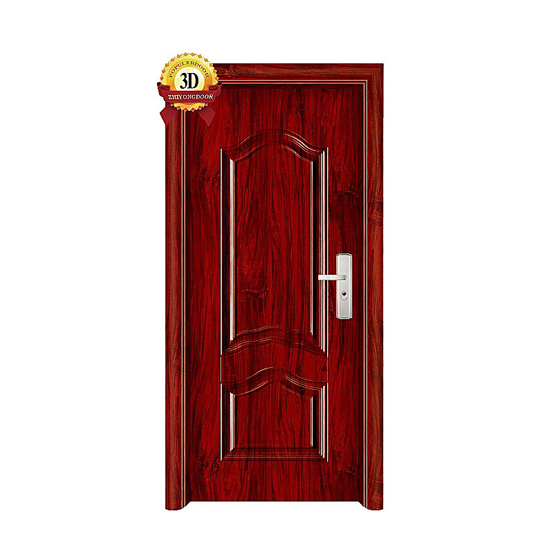 Hot Sales Cheap Prehung Interior Steel Doors Custom Bedroom Security Panel Door