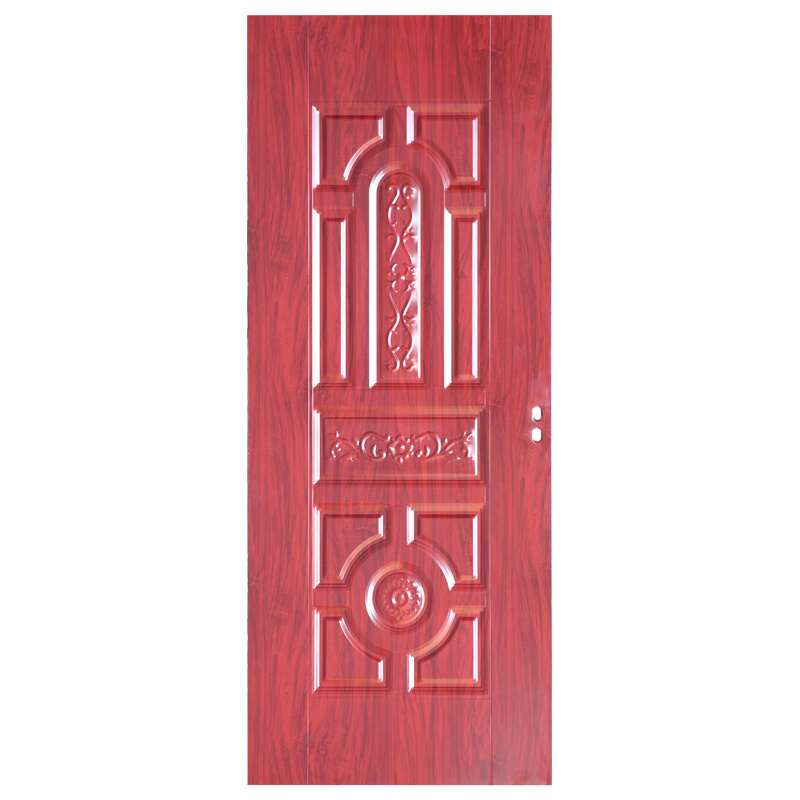 Latest Design Luxurious Interior Wood Doors Cheap Steel Wooden Panel Door With Lock