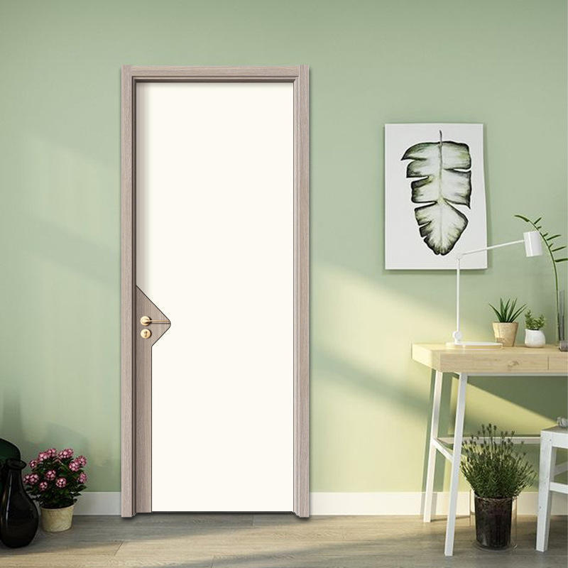 New Design Wholesale  WPC Soundproof Door Turkishi Style Door for Residential House