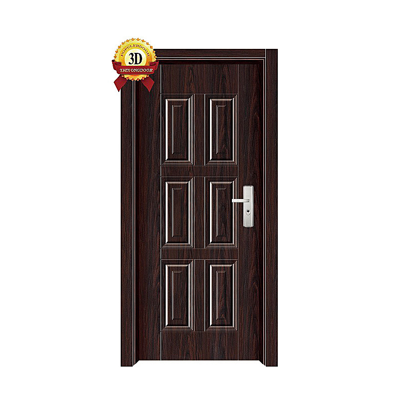 Chinses Cheap Doors Interior Doors Nigeria Market Steel Door