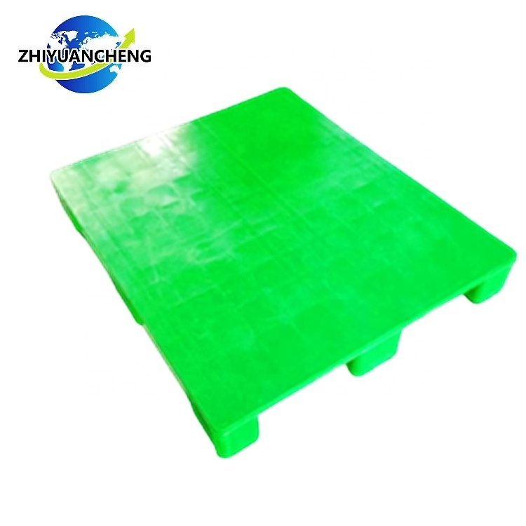 Heavy duty reusable virgin HDPE hard solid flat top closed deck plastic pallet food grade hygenic plastic pallet