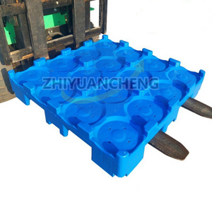 12 Bucket Heavy Duty Plastic Water Stacking Bottle Pallet for 5 Gallon