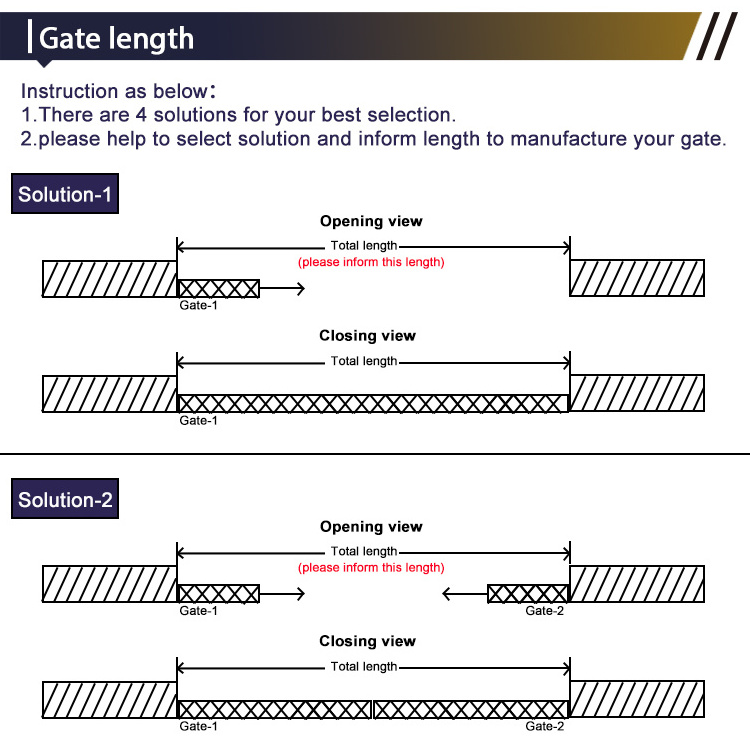 Hot Selling Stainless Steel Retractable Electric Telescopic Gate Retractable Driveway Folding Main Gate